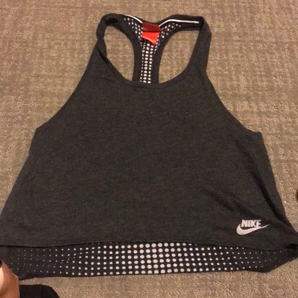 Nike workout crop top